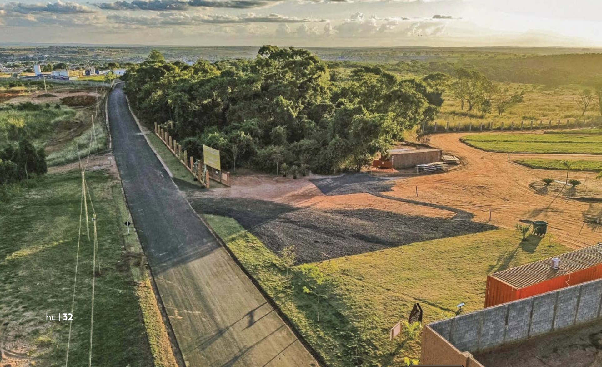 O primeiro residencial fechado em Monte Alegre de Minas